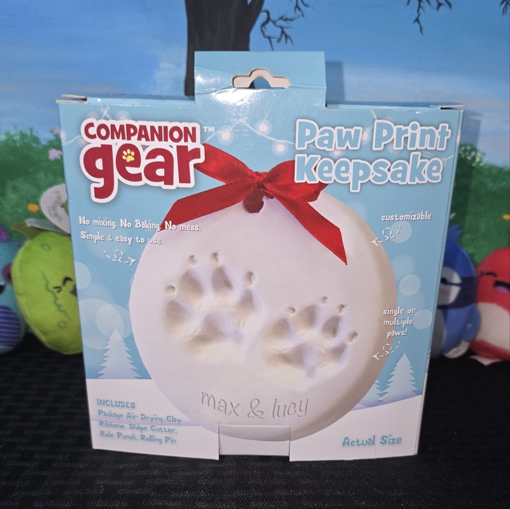 Companion Gear Paw Print Keepsake